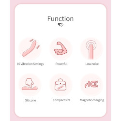 PRETTY LOVE - KISELL G-SPOT PINK VIBRATOR – Produktansicht 9
