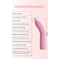 PRETTY LOVE - KISELL G-SPOT PINK VIBRATOR – Produktansicht 10