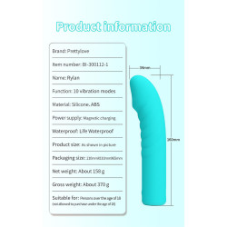 PRETTY LOVE - RYLAN G-SPOT BLUE VIBRATOR – Produktansicht 11