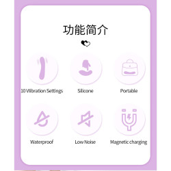 PRETTY LOVE - DJ DICK G-SPOT LILA VIBRATOR – Produktansicht 9