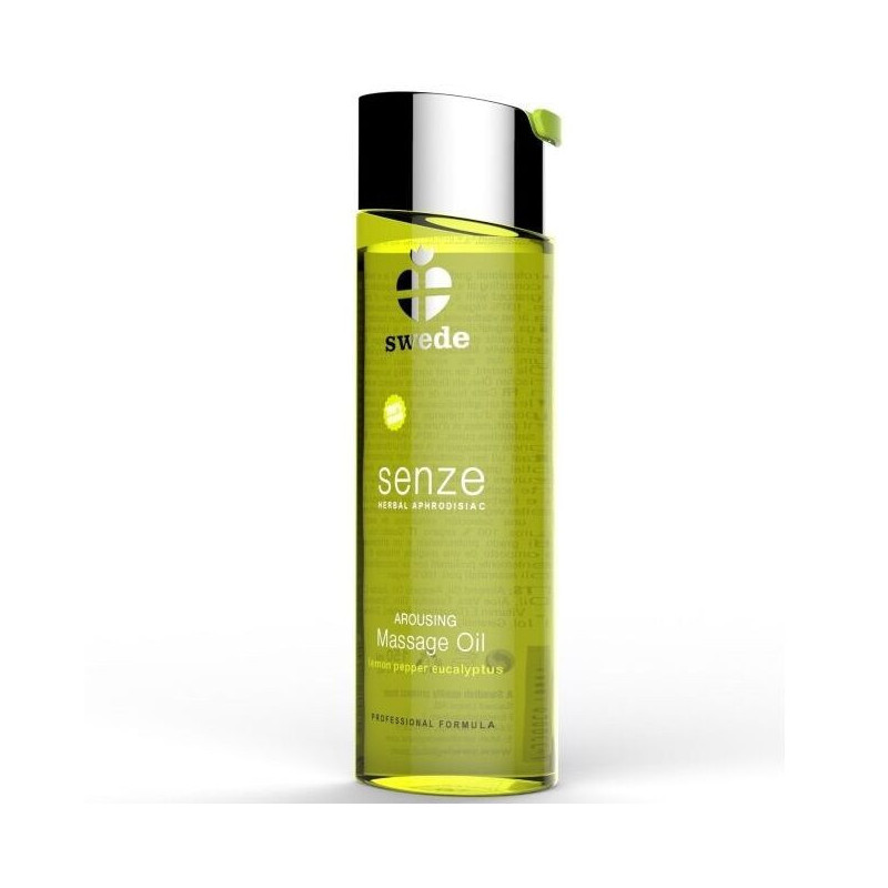 SWEDE - KRÄUTER-APHRODISIAKUM-MASSAGEÖL, ERREGEND, 150 ML – D-222170