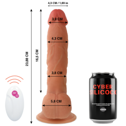 CYBER SILICOCK - FERNBEDIENUNG REALISTISCH MASTER BEN 23.88 CM -O- 4.3 CM – Produktansicht 2