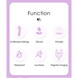 PRETTY LOVE - DJ RABBIT PURPLE G-SPOT VIBRATOR – Produktansicht 9
