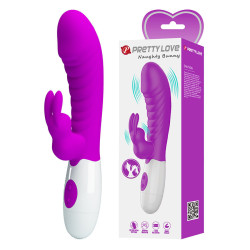 PRETTY LOVE - NAUGHTY BUNNY LILA VIBRATOR – Produktansicht 2