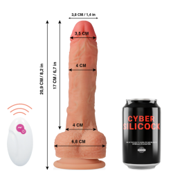 CYBER SILICOCK - FERNBEDIENUNG REALISTISCH MR RICK 20.9 CM -O- 4 CM – Produktansicht 2