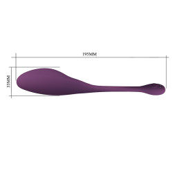 PRETTY LOVE - DORA UNSICHTBARER VIBRATOR MIT KOSTENLOSER APP – Produktansicht 8
