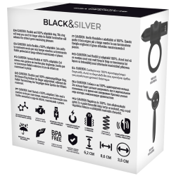 BLACK&SILVER - CAMERON COCKRING-UHR MIT FERNBEDIENUNG – Produktansicht 7