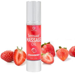 SECRETPLAY - ERDBEERE-MASSAGEÖL – Produktansicht 3