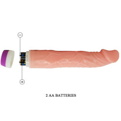 BAILE - NATÜRLICHER REALISTISCHER VIBRATOR 22 CM – Produktansicht 5
