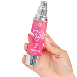 SECRETPLAY - PINK PETALS MASSAGEÖL – Produktansicht 2
