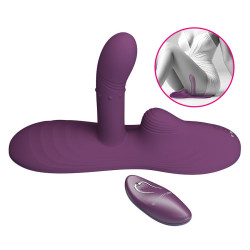 PRETTY LOVE - LUKA SITZVIBRATOR MIT WÄRMEEFFEKT UND FERNBEDIENUNG – Produktansicht 5