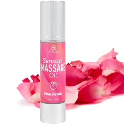 SECRETPLAY - PINK PETALS MASSAGEÖL – Produktansicht 3