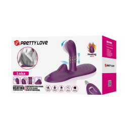 PRETTY LOVE - LUKA SITZVIBRATOR MIT WÄRMEEFFEKT UND FERNBEDIENUNG – Produktansicht 10