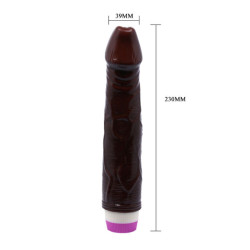 BAILE - WELLEN DES VERGNÜGENS VIBRATOR 23 CM BRAUN – Produktansicht 3