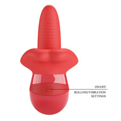PRETTY LOVE - OBELIA MASTURBATOR ZUNGENVIBRATOR MIT ORBITALBEWEGUNG – Produktansicht 7