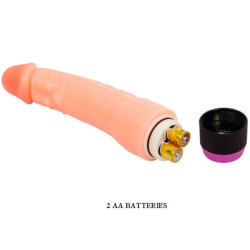BAILE - NATÜRLICHER FLEXIBLER REALISTISCHER VIBRATOR 24 CM – Produktansicht 8
