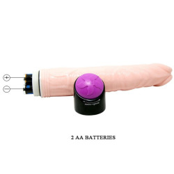 BAILE - ADOUR CLUB REALISTISCHER VIBRATOR 23 CM NATÜRLICH – Produktansicht 2