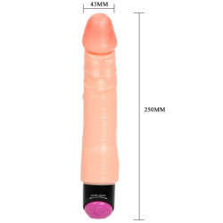 BAILE - FLEXIBLER REALISTISCHER VIBRATOR 25 CM – Produktansicht 6