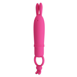 PRETTY LOVE - DELIA RABBIT VIBRATOR MIT WIDERSTANDSRING – Produktansicht 2