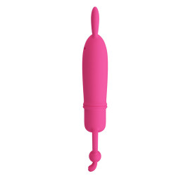 PRETTY LOVE - DELIA RABBIT VIBRATOR MIT WIDERSTANDSRING – Produktansicht 3