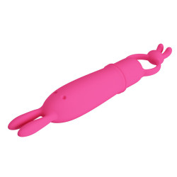 PRETTY LOVE - DELIA RABBIT VIBRATOR MIT WIDERSTANDSRING – Produktansicht 4