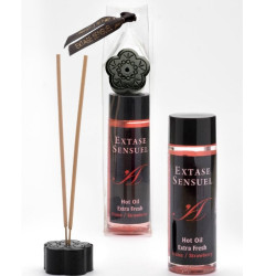 EXTASE SENSUAL - MASSAGEÖL MIT EXTRA FRISCHEM ERDBEEREFFEKT 100 ML – Produktansicht 2