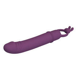 PRETTY LOVE - CORA VIBRATOR PENISFORM MIT WIDERSTANDSRING – Produktansicht 4