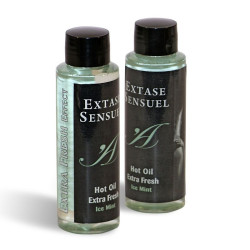 EXTASE SENSUAL - MASSAGEÖL MIT EXTRA FRISCHEM EIS EFFEKT 100 ML – Produktansicht 2
