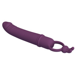 PRETTY LOVE - CORA VIBRATOR PENISFORM MIT WIDERSTANDSRING – Produktansicht 5