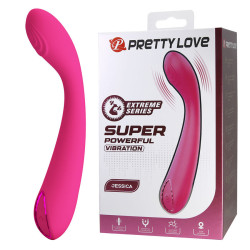PRETTY LOVE - JESSICA HOCHLEISTUNGS-VIBRATOR IN PINK – Produktansicht 2