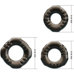 BAILE - COCK RINGE YVONNE SET 3 PENISRINGE – Produktansicht 3