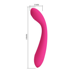 PRETTY LOVE - JESSICA HOCHLEISTUNGS-VIBRATOR IN PINK – Produktansicht 8