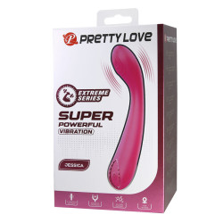 PRETTY LOVE - JESSICA HOCHLEISTUNGS-VIBRATOR IN PINK – Produktansicht 9