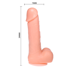 BAILE - REALISTISCHER DILDO DONG VIBRATION UND ROTATION 20 CM – Produktansicht 6