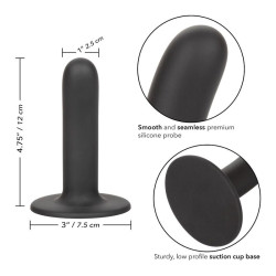 CALEXOTICS - BOUNDLESS DILDO 12 CM GURT KOMPATIBEL GLATT – Produktansicht 5