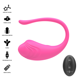 INTENSE - OLIVIA PINK VIBRATIONS-EI MIT FERNBEDIENUNG – Produktansicht 2