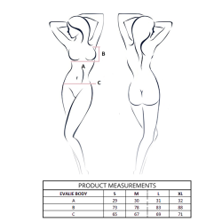 PASSION - EVALIE BODY SCHWARZ S/M – Produktansicht 4