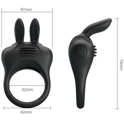 PRETTY LOVE - DAVION RABBIT VIBRATORRING – Produktansicht 4