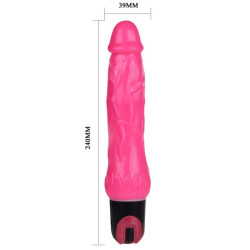 BAILE - VIBRATOR DAAPLY PLEASURE MULTISPEED ROSA – Produktansicht 4