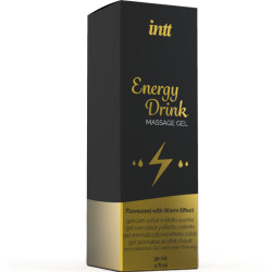 INTT MASSAGE & ORAL SEX - MASSAGEGEL MIT AROMATEM ENERGIE-CA-DRINK UND ERWÄRMUNGSEFFEKT – Produktansicht 3