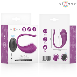 INTENSE - OLIVIA PURPLE VIBRATIONS-EI MIT FERNBEDIENUNG – Produktansicht 4