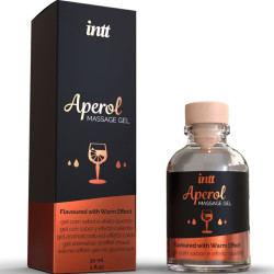 INTT MASSAGE & ORAL SEX - APEROL MASSAGEGEL INTENSIVE WÄRMEEFFEKT – Produktansicht 2