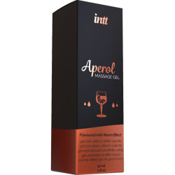INTT MASSAGE & ORAL SEX - APEROL MASSAGEGEL INTENSIVE WÄRMEEFFEKT – Produktansicht 3