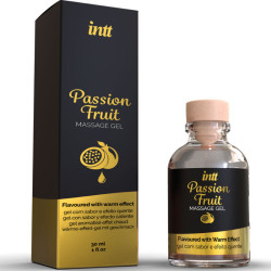 INTT MASSAGE & ORAL SEX - MASSAGEGEL MIT PASSIONSFRUCHTGESCHMACK UND WÄRMEEFFEKT – Produktansicht 2