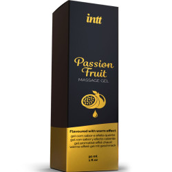 INTT MASSAGE & ORAL SEX - MASSAGEGEL MIT PASSIONSFRUCHTGESCHMACK UND WÄRMEEFFEKT – Produktansicht 3
