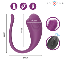 INTENSE - OLIVIA PURPLE VIBRATIONS-EI MIT FERNBEDIENUNG – Produktansicht 6