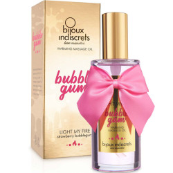 BIJOUX - INDISCRETS LIGHT MY FIRE MASSAGEÖL WRMEEFFEKT GUM-GESCHMACK – Produktansicht 2
