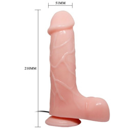 BAILE - NATÜRLICHER BARBARA REALISTISCHER VIBRATOR 21 CM – Produktansicht 6