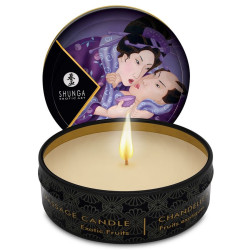 SHUNGA - MINI CARESS BY CANDLELIGHT DISPLAY MASSAGEKERZEN 24 EINHEITEN – Produktansicht 3