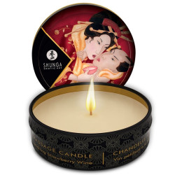 SHUNGA - MINI CARESS BY CANDLELIGHT DISPLAY MASSAGEKERZEN 24 EINHEITEN – Produktansicht 4